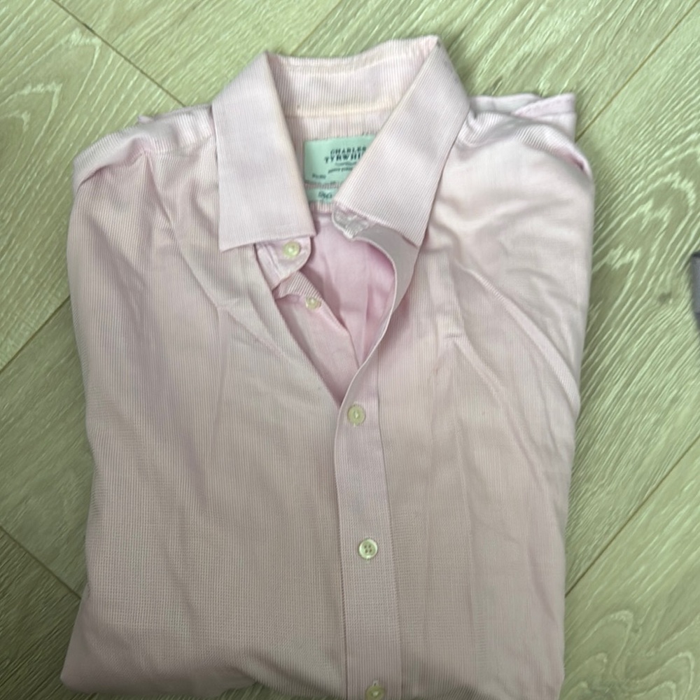 Charles Tyrwhitt Pink Dress Shirt Classic Style
